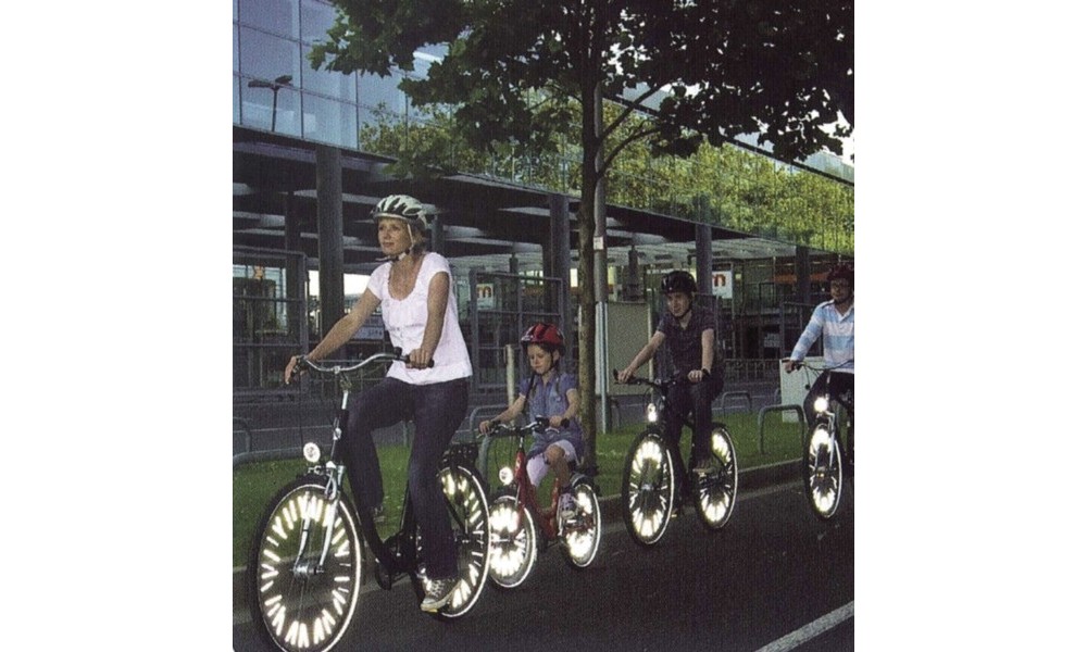 Odblaski do szprych M-Wave reflex 3M Scotchlite 18szt 