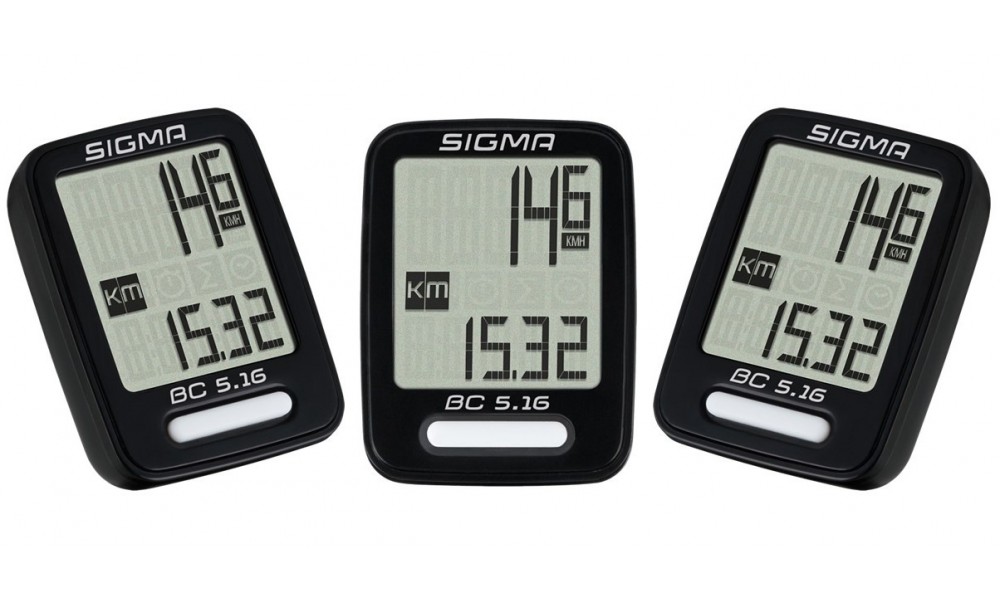 Licznik rowerowy Sigma BC 5.16