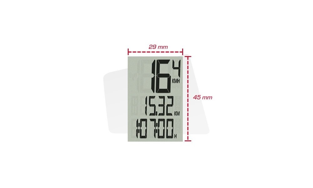 Licznik rowerowy Sigma BC Pure 1 ATS