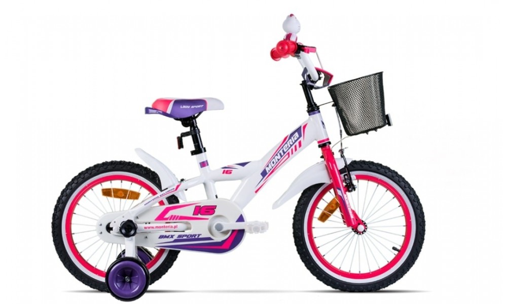Rower dziecięcy Monteria BMX Alu 16 Girl 