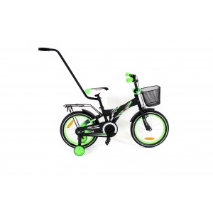 Rower dziecięcy Mexller Bmx 16 czarny-zielony