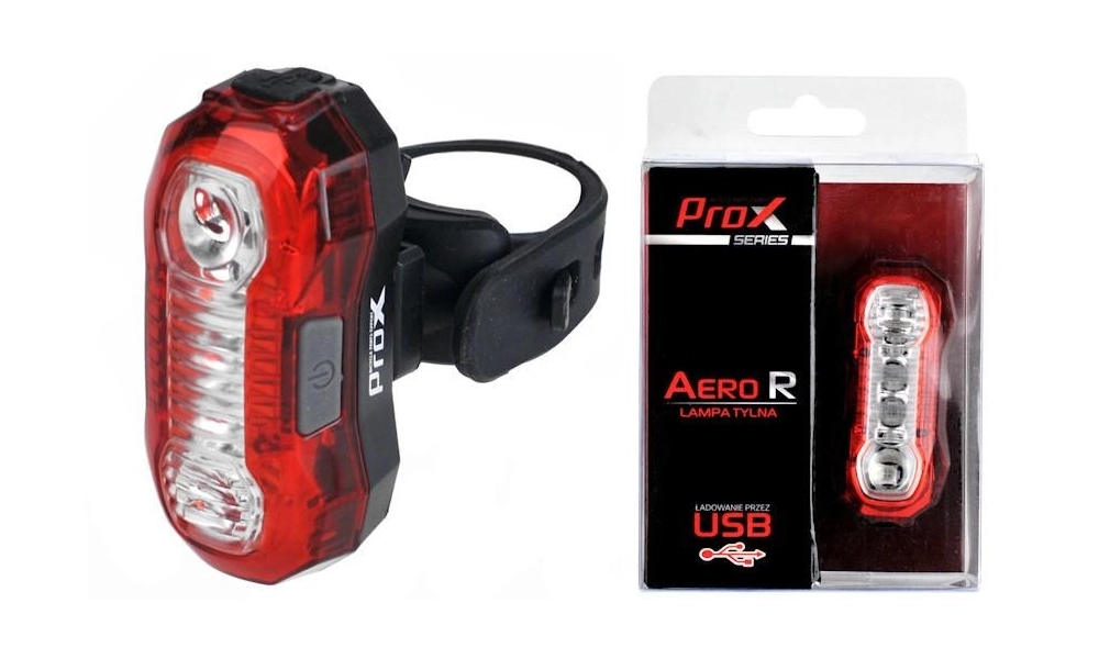 Lampa tylna Prox Aero R 2 Led 0,5W USB