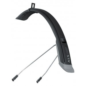 Błotniki rowerowe KLS Rainy czarno-szary 1