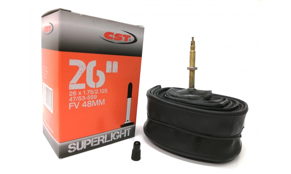 Dętka CST 26x1,75/2,125 FV (Presta) 48mm Superlight TB-CS119