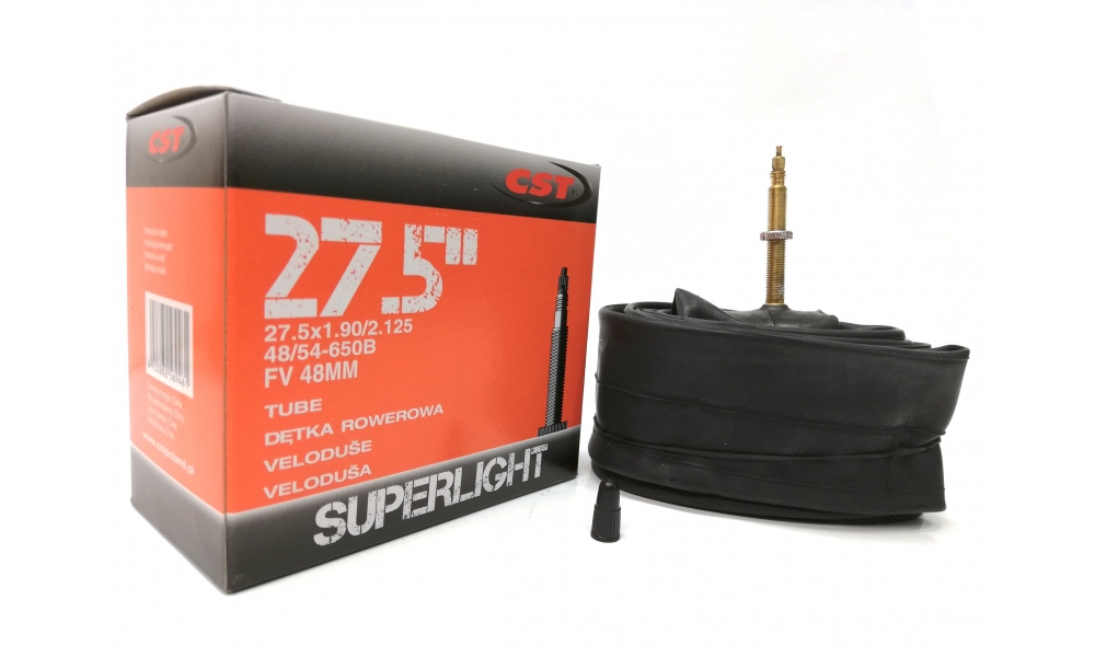 Dętka CST 27,5x1,90/2,25 FV (Presta) 48mm Superlight TB-CS120