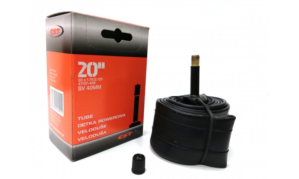 Dętka CST 20x1,75/2,125 AV/SV (Schrader) TB-CS049