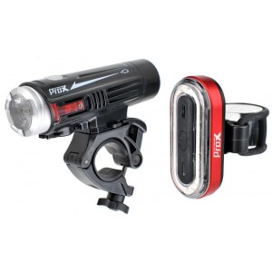 Lampa zestaw Prox Crater 800lm USB + Iris 50lm USB 1