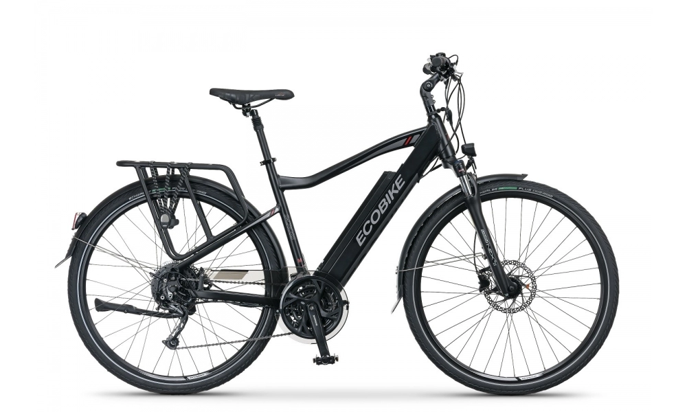 Rower crossowy elektryczny Ecobike S-Cross M black 2019-bateria 10,4 LG