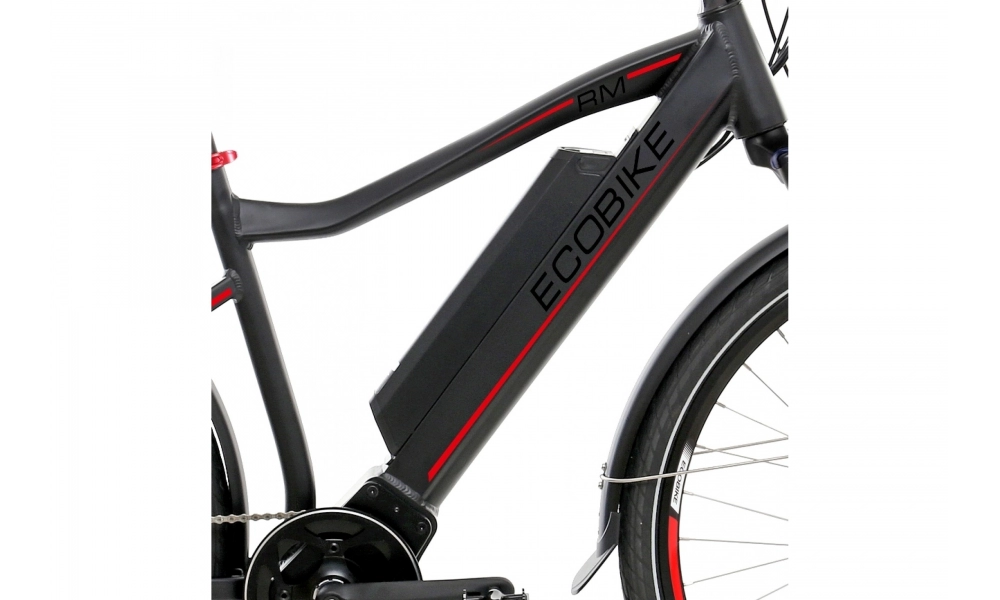 Rower trekingowy elektryczny Ecobike RM 2019-bateria 10,4AH LG