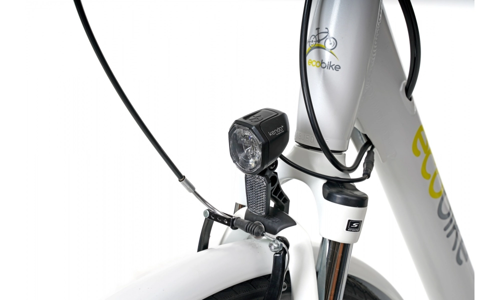 Rower miejski elektryczny Ecobike City L white 28 250W 2019-bateria-7,5AH