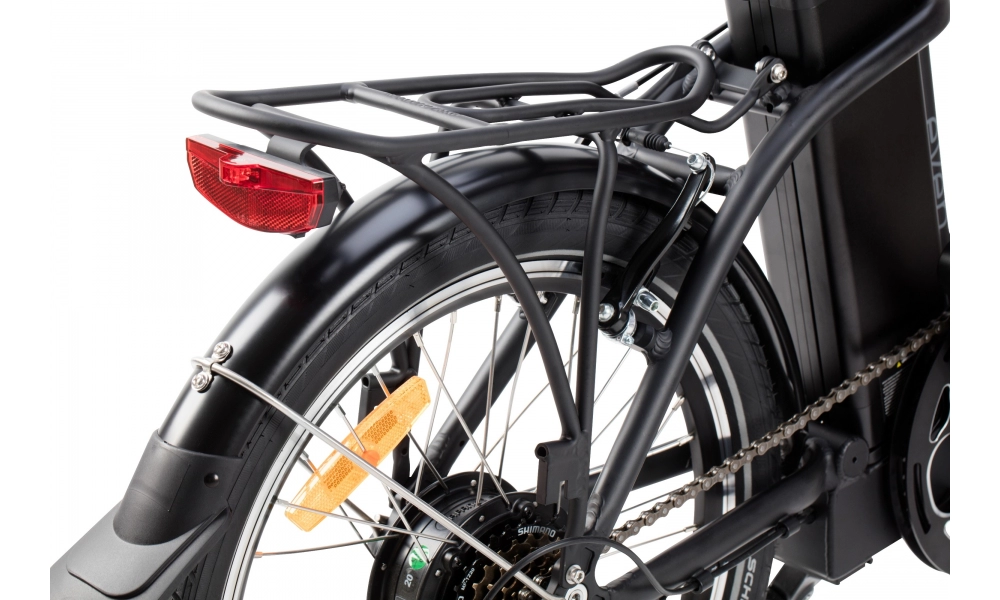 Rower składany elektryczny Ecobike Even Black 2019-bateria 10,4AH LG