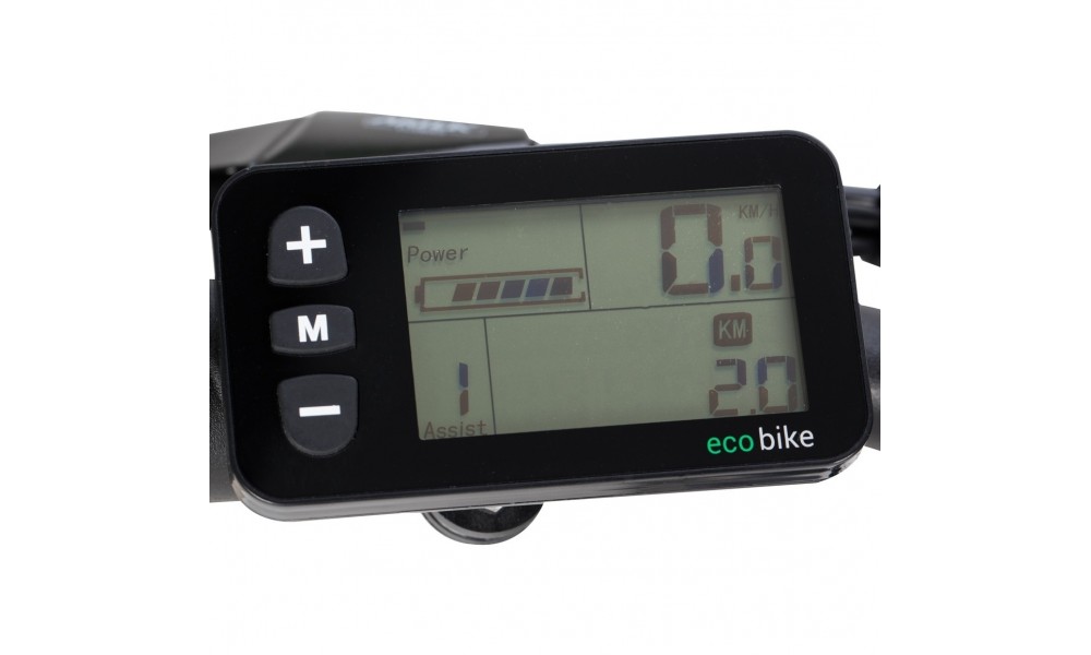 Rower składany elektryczny Ecobike Even White 2019-bateria 10,4AH LG