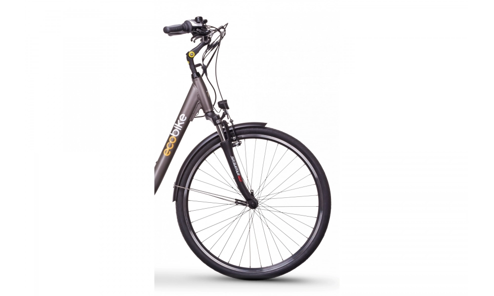 Rower miejski elektryczny Ecobike City L gray Pro 28 250W 2019-bateria 10,4AH Greenway