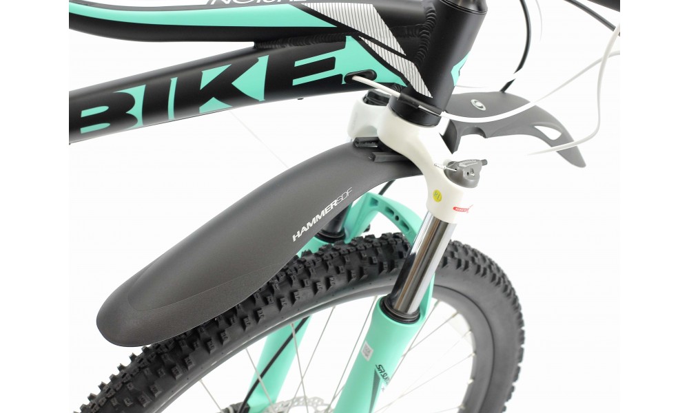 Błotnik Simpla Hammer 2 SDE kpl. 24-29" czarno-biały