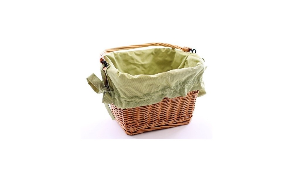 Wyściółka do koszyka cordura zielona