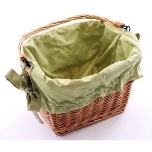 Wyściółka do koszyka cordura zielona 2