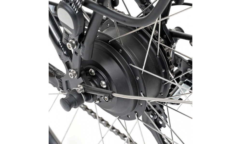 Rower miejski elektryczny Ecobike Basic czarny 28 250W 2019-17cali-bateria 13Ah