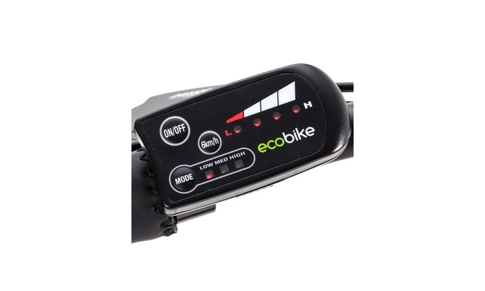 Rower miejski elektryczny Ecobike Basic czarny 28 250W 2019-17cali-bateria 13Ah