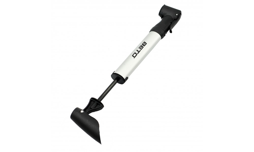 Pompka rowerowa Beto CLD-023G alu z manometrem