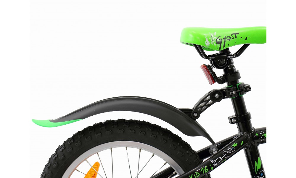 Błotnik Simpla KIDO SDE 16" kpl. czarno-zielony