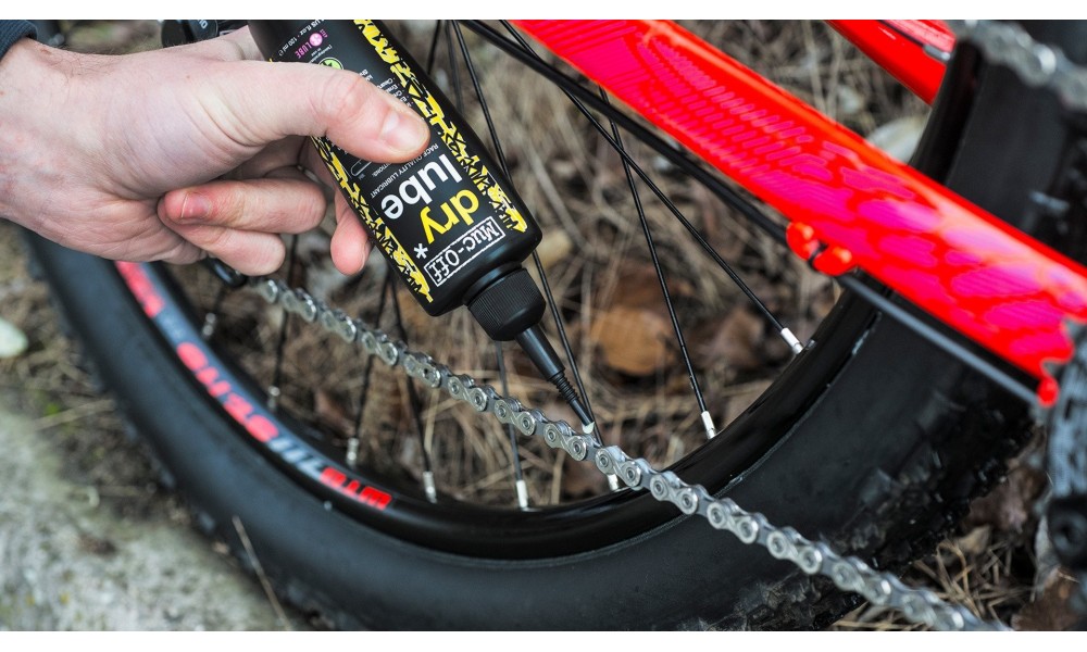 Olej Muc-Off dry lube do łańcucha 120ml-warunki suche i zmienne