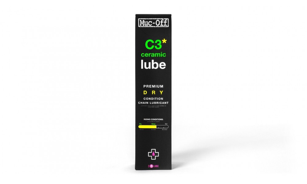 Olej Muc-Off dry ceramic lube do łańcucha 50ml-warunki suche i zmienne -UV