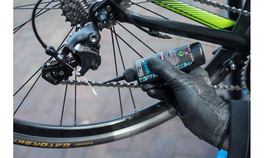 Olej Muc-Off dry ceramic lube do łańcucha 50ml-warunki suche i zmienne -UV