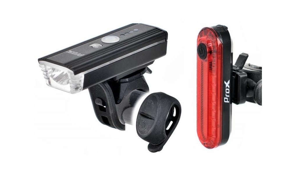 Lampa zestaw Prox Aero A.I. SET 350LM USB + sensor + dzwonek