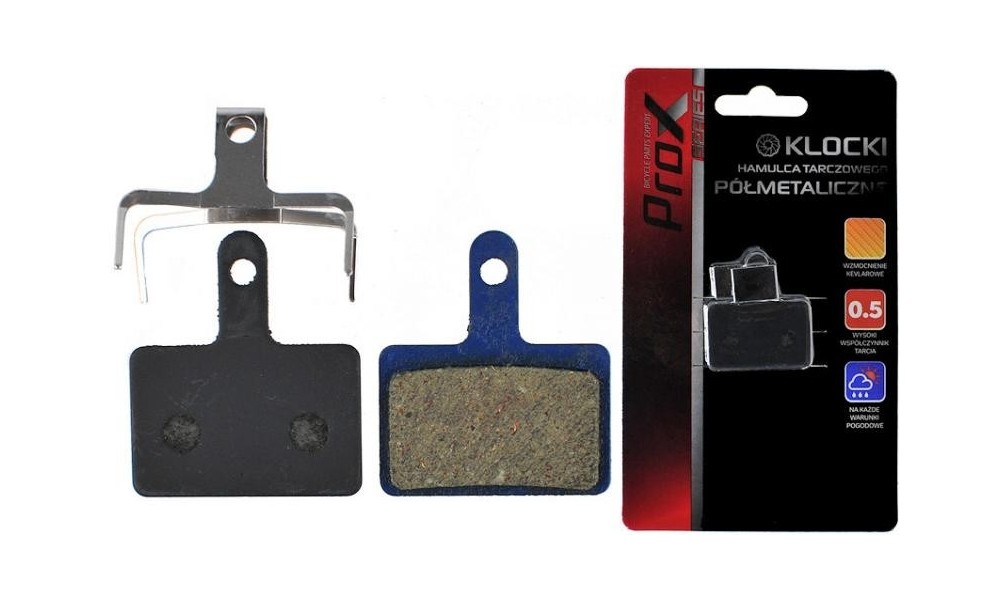 Klocki hamulcowe Prox półmetaliczne SHIMANO DEORE