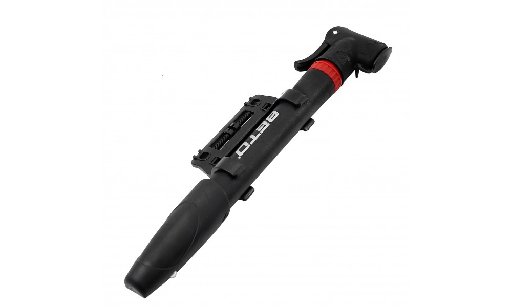 Pompka rowerowa Beto CLD-019T plast podwójna głowica