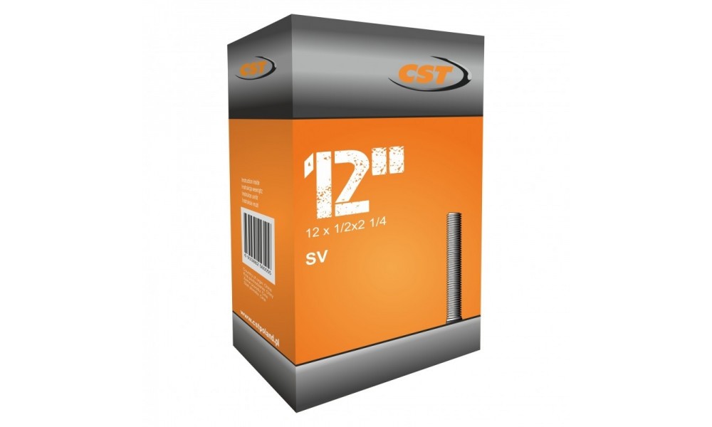 Dętka CST 12 1/2X2 1/4 SV (AV) TB-CS001