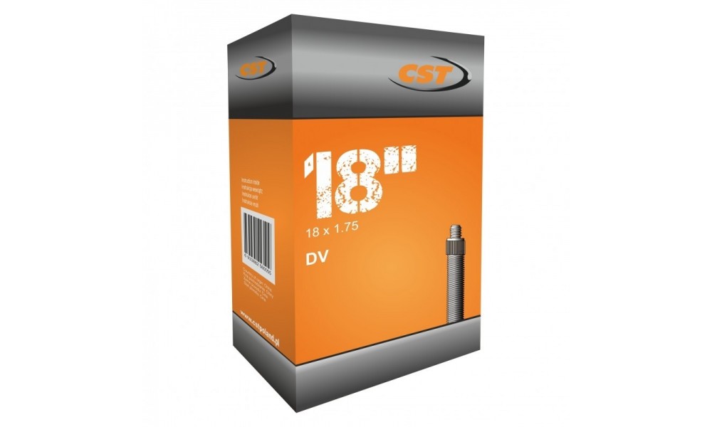 Dętka CST 18x1,75 GVMP DV (Dunlop) TB-CS054