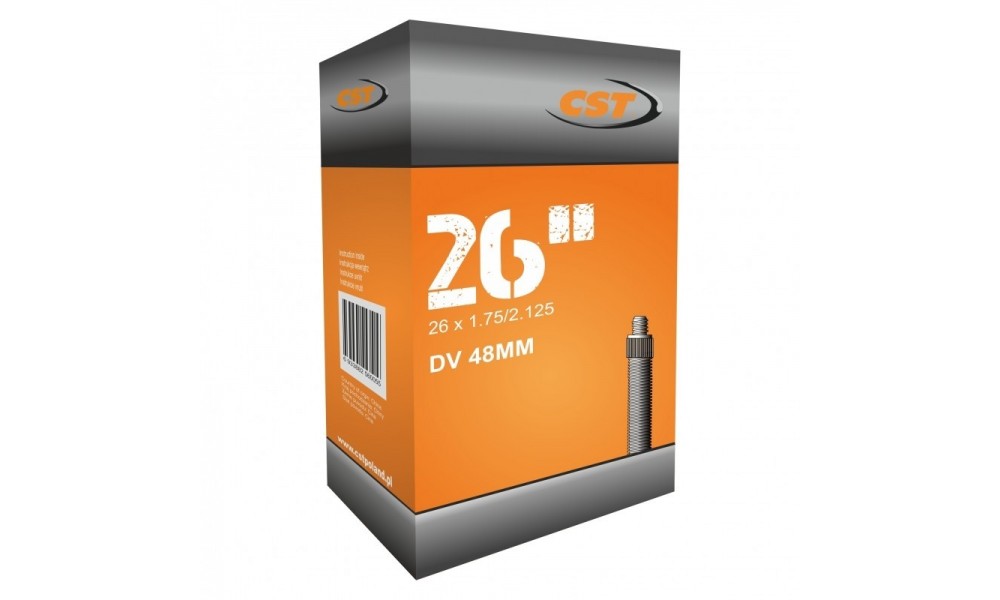 Dętka CST 26X1,75/2,125 GVMP 48mm (DV) TB-CS093