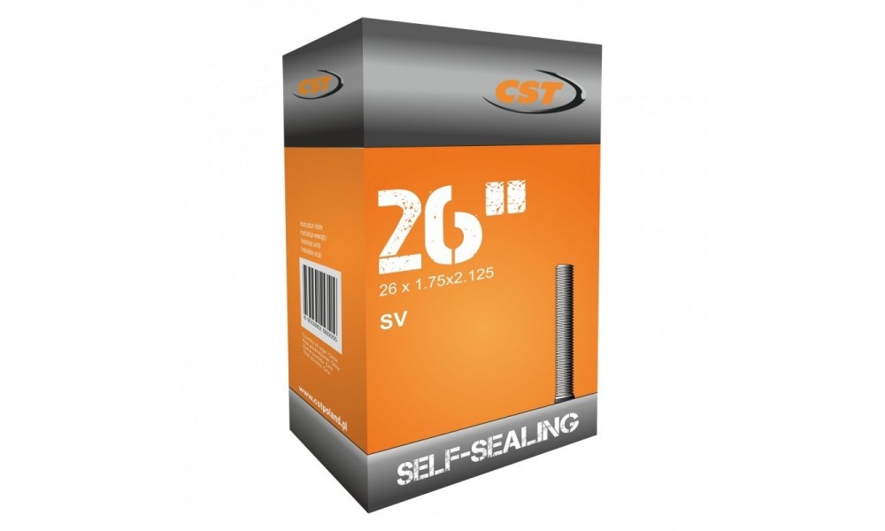 Dętka CST 26x1,75/2,125 AV 40mm TB-CS070 Self-Sealing
