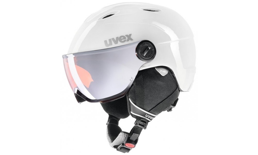 Kask narciarski Uvex Junior Visor Pro 46-52cm biały