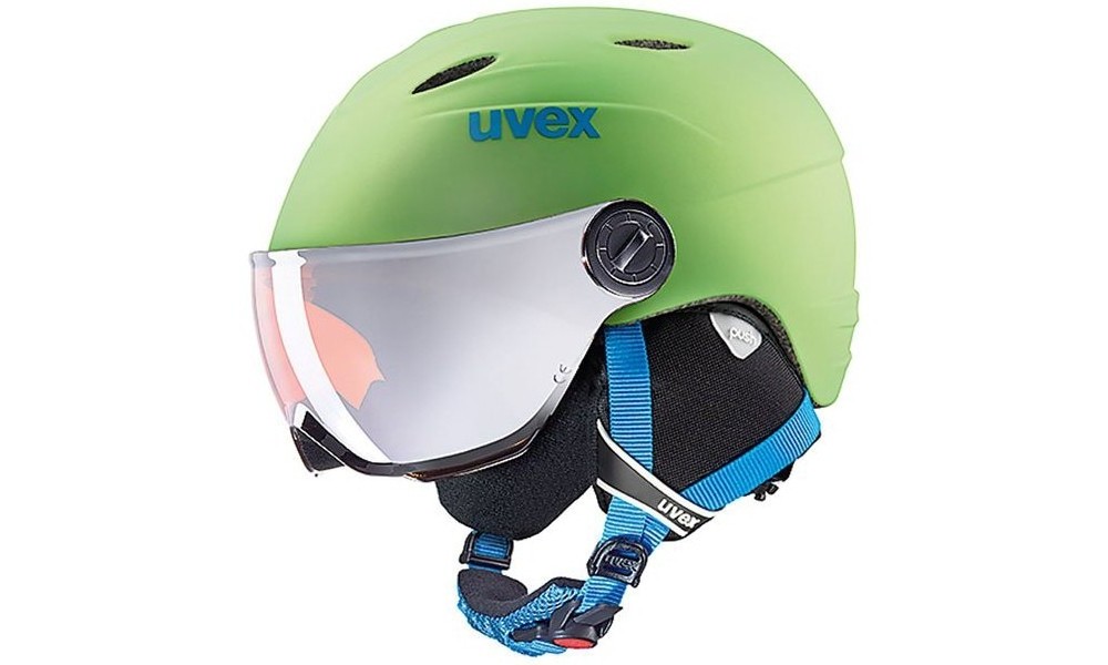 Kask narciarski Uvex Junior Visor Pro 46-52cm zielony