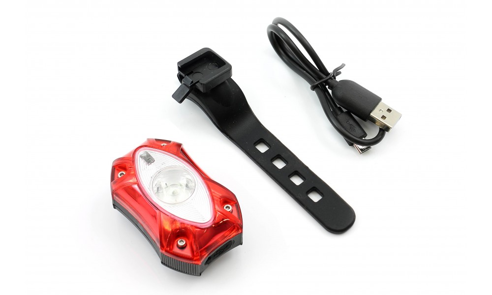 Lampa tył Azimut Potasium CREE XPE USB