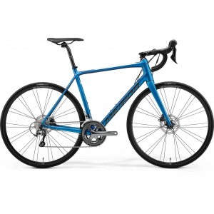 Rower szosowy Merida Scultura 300 - niebieski-czarny