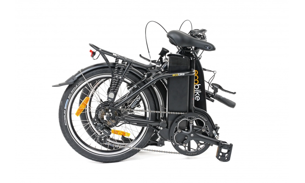 Rower składany elektryczny Ecobike Even White 16AH LG 
