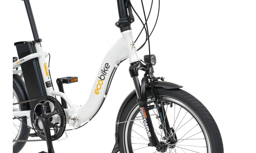 Rower składany elektryczny Ecobike Even White 16AH LG 