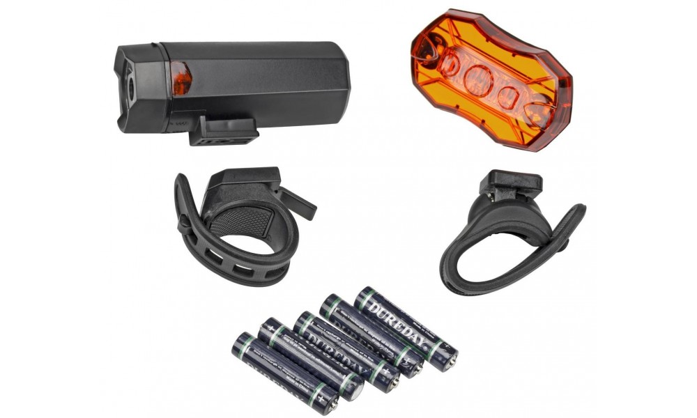 Lampa zestaw Azimut Hexagon 40lm + Rubin 5 LED