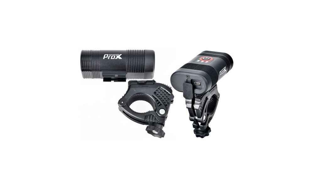 Lampa przód Prox Subra USB 600Lumenów 1800mAh