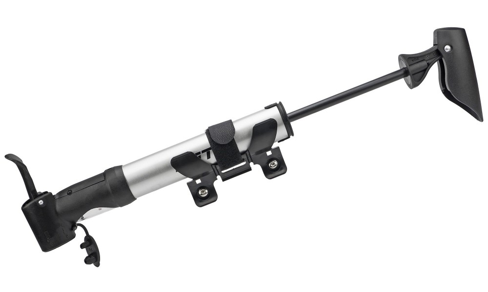 Pompka rowerowa Beto CLD-023G alu z manometrem