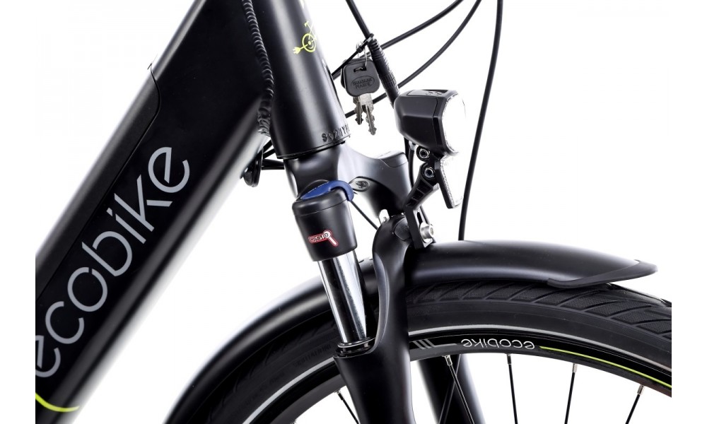 Rower crossowy elektryczny Ecobike X-Cross L black 2021-19cali-bateria 13Ah