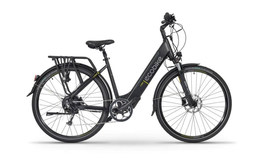 Rower crossowy elektryczny Ecobike X-Cross L black 2021-19cali-bateria 13Ah