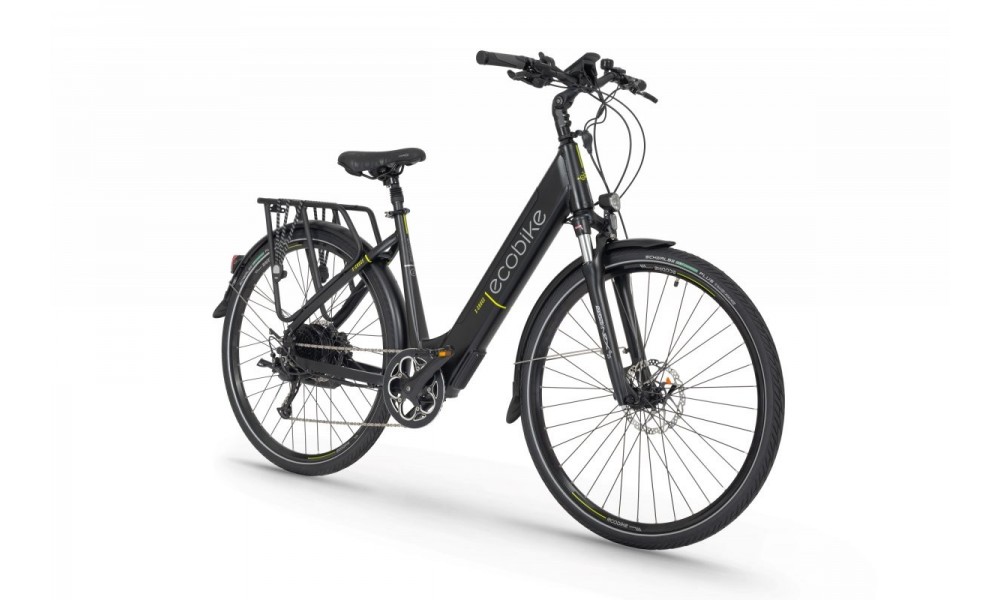 Rower crossowy elektryczny Ecobike X-Cross L black 2021-19cali-bateria 13Ah