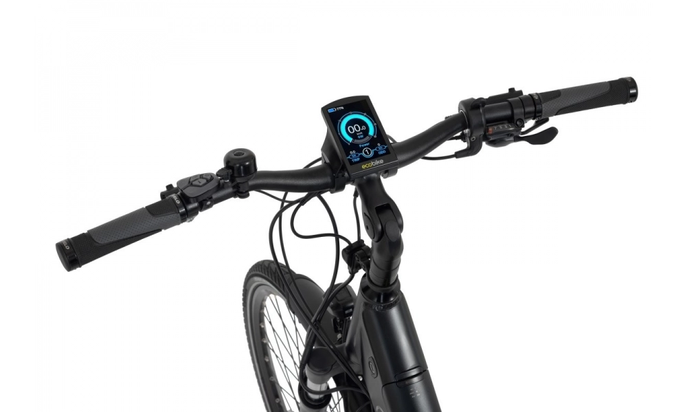 Rower crossowy elektryczny Ecobike X-Cross L black 2021-19cali-bateria 13Ah
