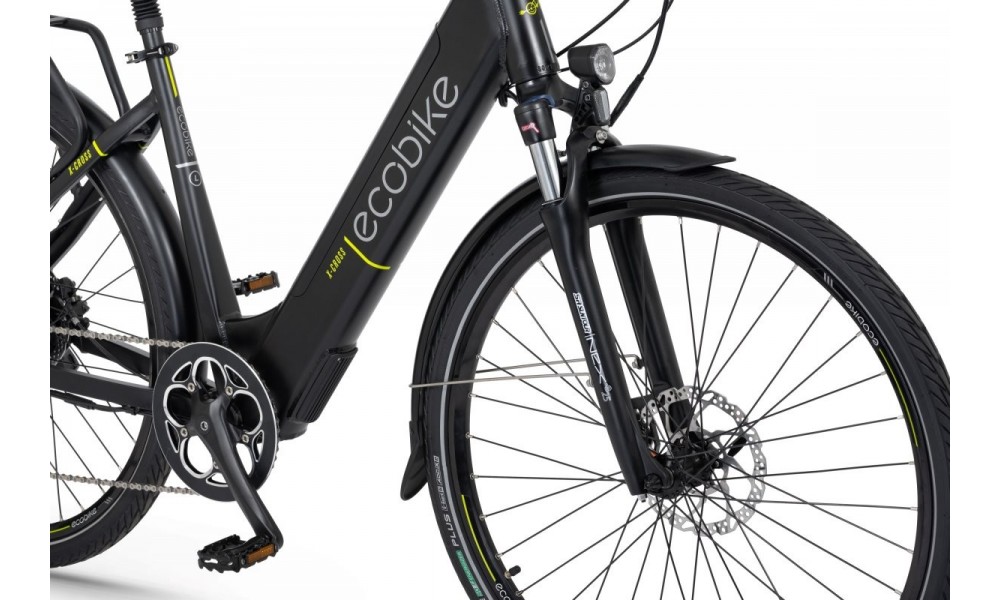 Rower crossowy elektryczny Ecobike X-Cross L black 2021-19cali-bateria 13Ah