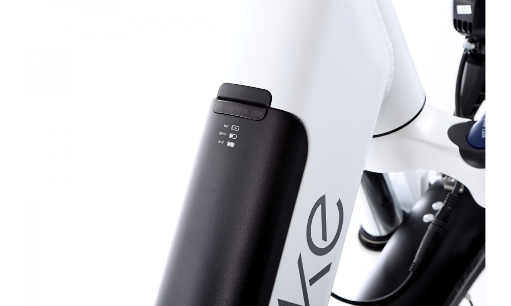 Rower crossowy elektryczny Ecobike X-Cross L white 2021-17cali-bateria 13Ah