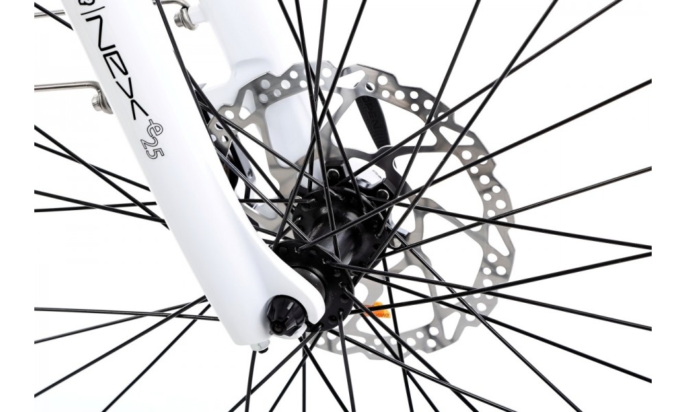 Rower crossowy elektryczny Ecobike X-Cross L white 2021-17cali-bateria 13Ah